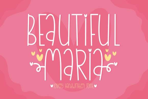 Beautiful Maria Handwritten Font Review for Web Design and Branding
