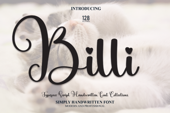 Billi Script Font: Romantic Typeface for Standout Branding
