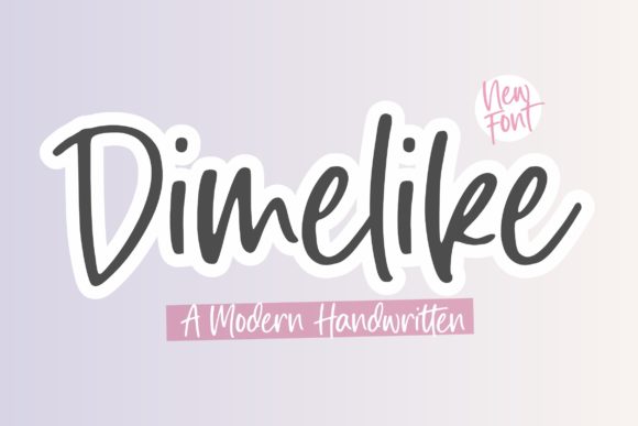 Dimelike Font Review: A Script Typeface for Web Designers