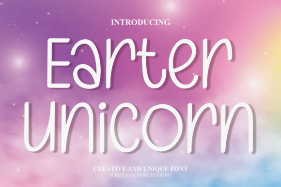 Earter Unicorn: A Handwritten Font for Brand Consistency
