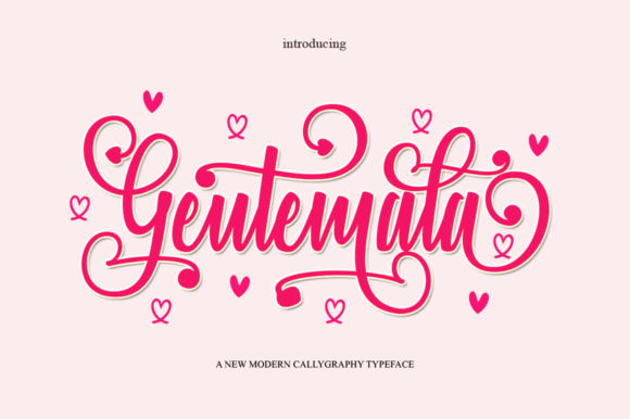 Geutemala: A Designer’s Honest Take on This Script Display Font