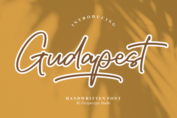 Give Your Brand a Warm Welcome with the Gudapest Font