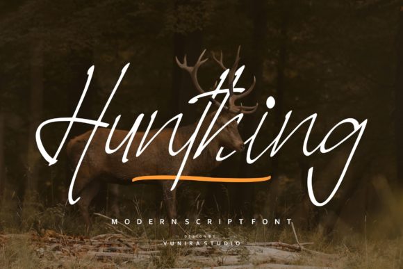 How Hunthing Typeface Creates Consistent Branding for Small Shops