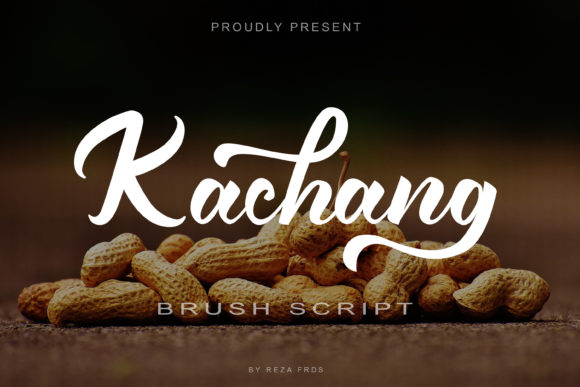 Kachang: A Script Font for Digital Branding