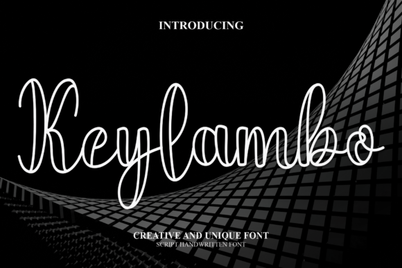Keylambo: A Handwritten Font That Elevates Your Brand