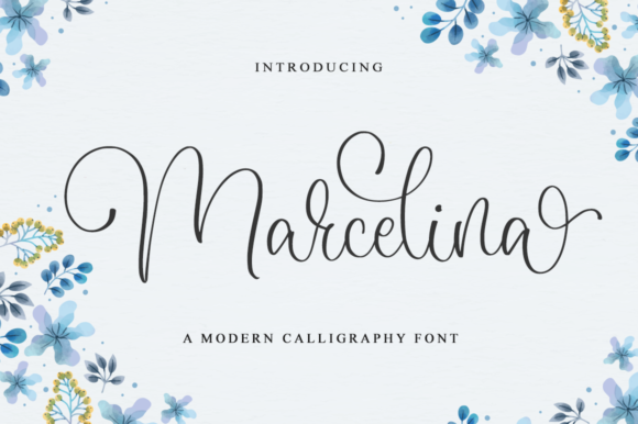 Marcelina Font: A Handwritten Typeface for Editorial Design