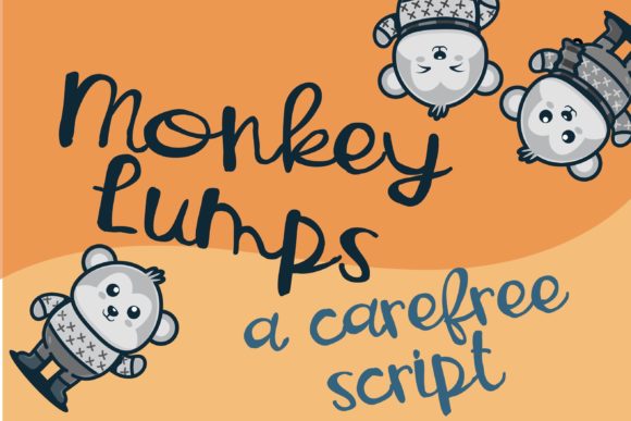Monkey Lumps: A Handwritten Font for Editorial Charm and Impact