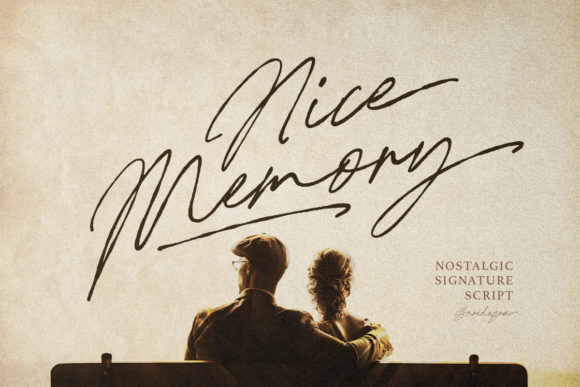 Nice Memory: A Script Font That Elevates Small Business Branding