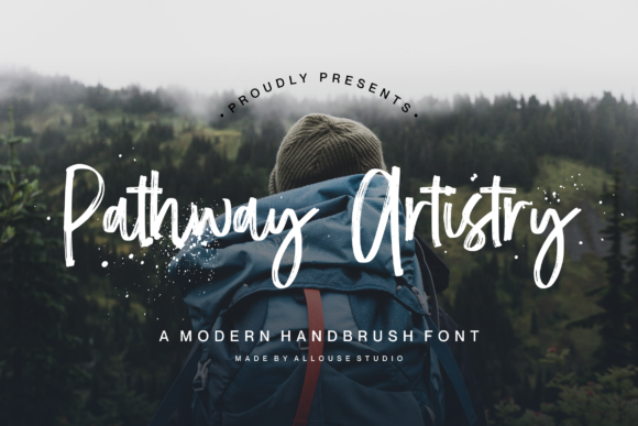 Pathway Artistry: A Script Font That Brings Warmth to Editorial Design