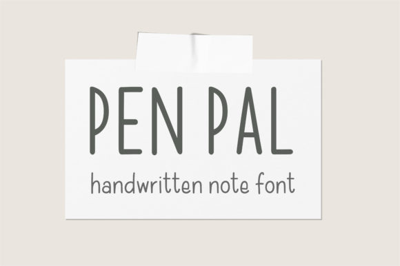 Pen Pal Font: A Handwritten Typeface Built for Editorial Warmth