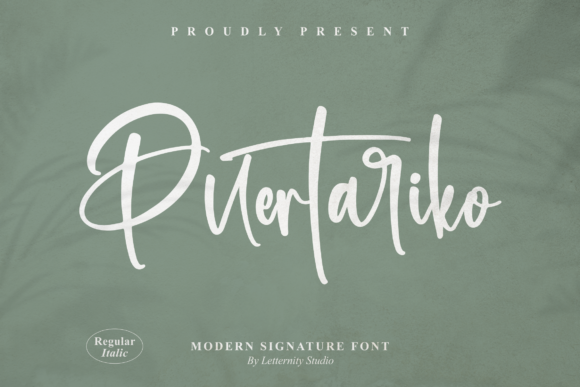 Puertariko: A Script Font That Gives Your Brand a Personal Touch