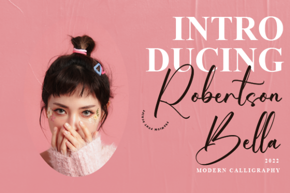 Robertson Bella: A Handwritten Font That Gives Small Brands a Polished Look