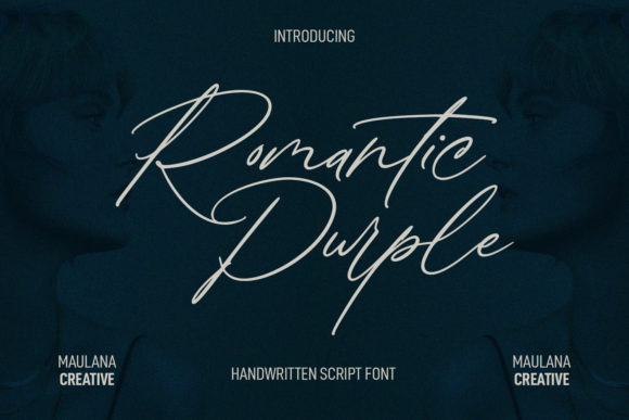Romantic Purple Font: A Craft-First Script for Handmade Sellers