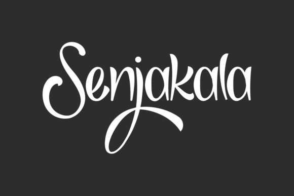 Senjakala: A Handwritten Font That Sharpens Campaign Clarity