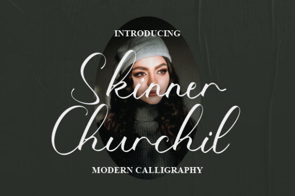 Skinner Churchil: A Chic Script Font for Branding Projects