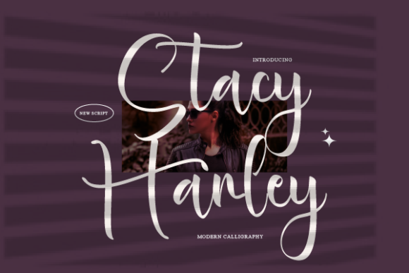 Stacy Harley Font: A Handwritten Script for Crafters and Makers