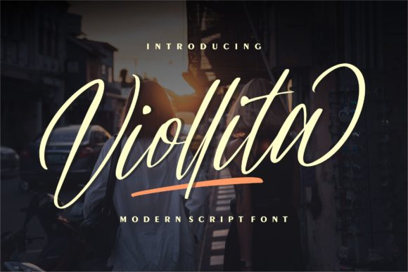 Viollita: A Handwritten Font for Real Branding Work